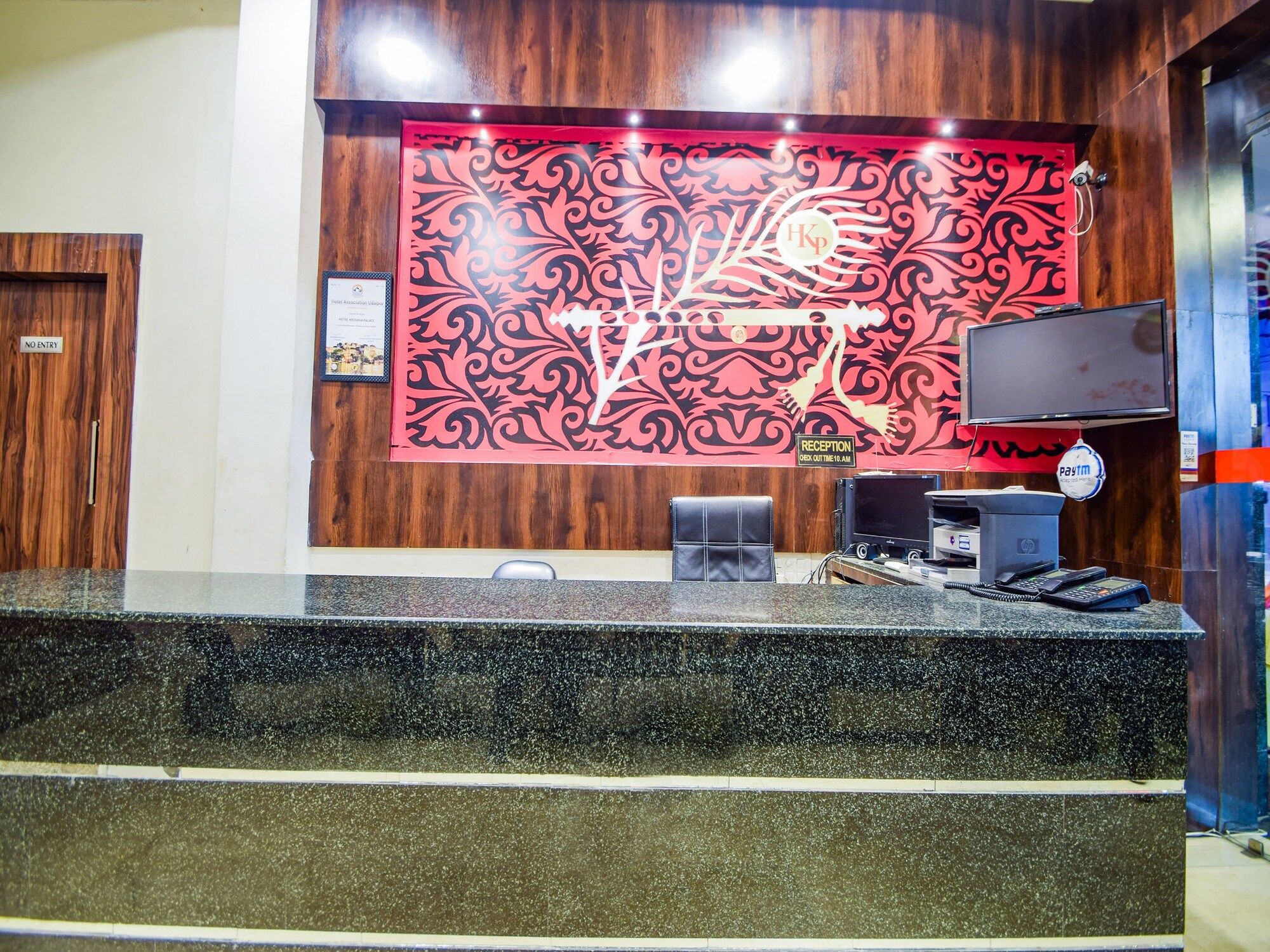 Hotel Krishna Palace ウダイプル エクステリア 写真
